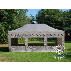 FleXtents PRO 4x6m "Morocco" inkl 8st sidor, Latte