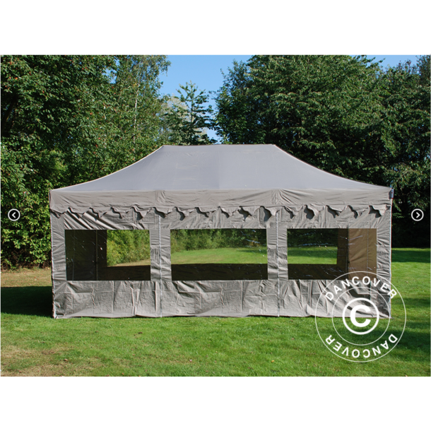 FleXtents PRO 4x6m "Morocco" inkl 8st sidor, Latte