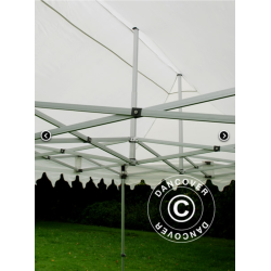 FleXtents PRO 4x6m "Morocco" inkl 8st sidor, Latte