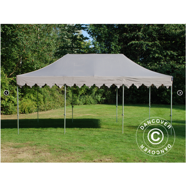 FleXtents PRO 4x6m "Morocco" inkl 8st sidor, Latte