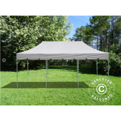 FleXtents PRO 4x6m "Peaked" inkl 8st sidor, Latte