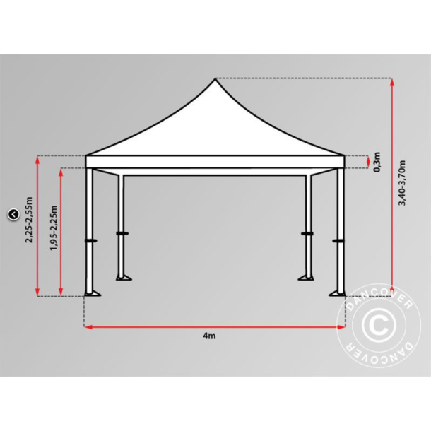 FleXtents PRO 4x6m