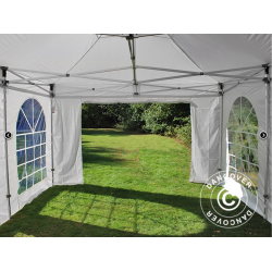 FleXtents PRO 4x6m "Vintage" inkl 8st sidor, Vit