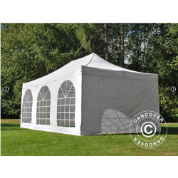 FleXtents PRO 4x6m "Vintage" inkl 8st sidor, Vit