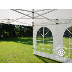 FleXtents PRO 4x6m "Vintage" inkl 8st sidor, Vit