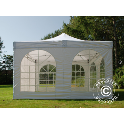 FleXtents PRO 4x6m "Vintage" inkl 8st sidor, Vit