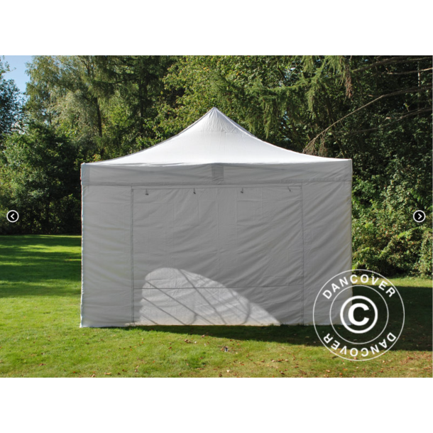 FleXtents PRO 4x6m "Vintage" inkl 8st sidor, Vit