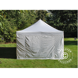 FleXtents PRO 4x6m "Vintage" inkl 8st sidor, Vit