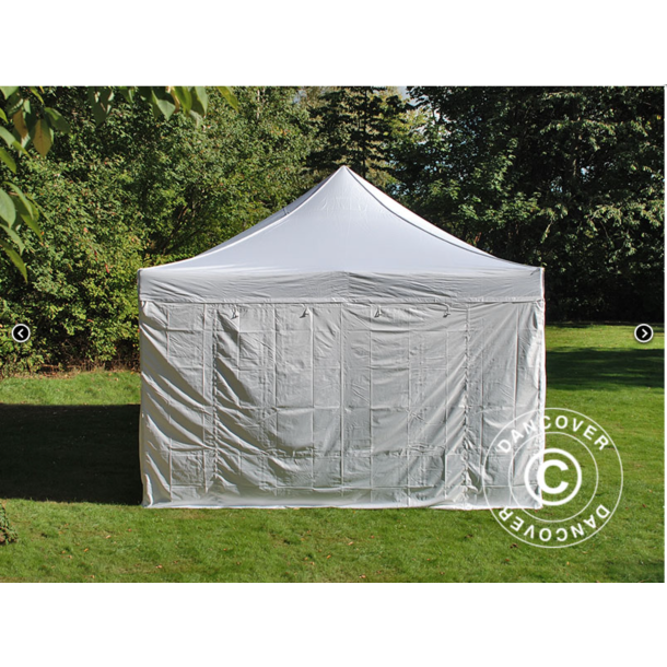 FleXtents PRO 4x6m "Vintage" inkl 8st sidor, Vit