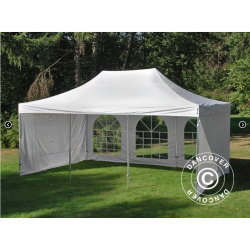FleXtents PRO 4x6m "Vintage" inkl 8st sidor, Vit