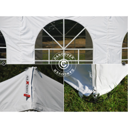 FleXtents PRO 4x6m "Vintage" inkl 8st sidor, Vit