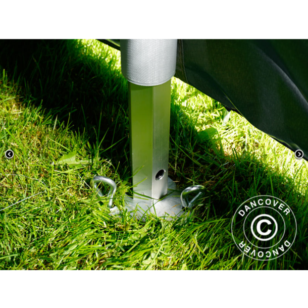 Flextents PRO 4x6m inkl 8st sidovggar