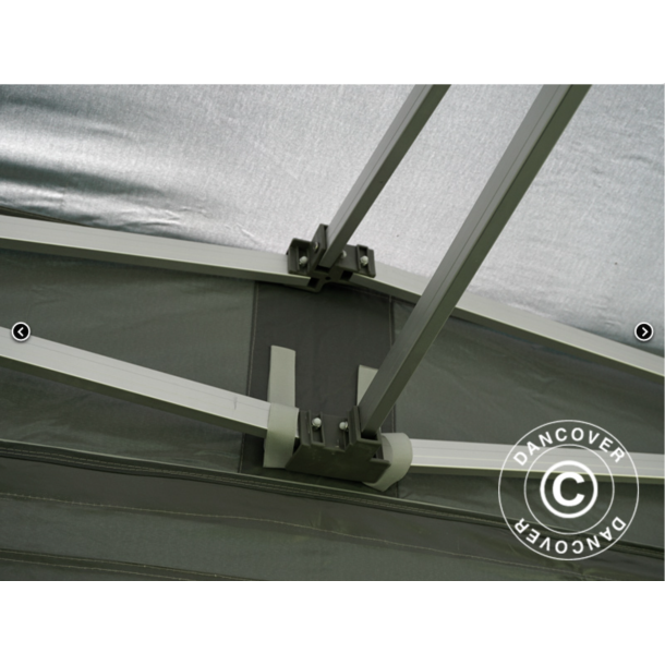 Flextents PRO 4x6m inkl 8st sidovggar