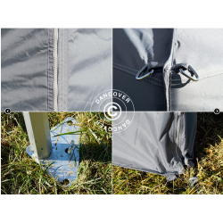 Flextents PRO 4x6m inkl 8st sidovggar