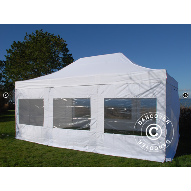 Flextents PRO 4x6m inkl 8st sidovggar