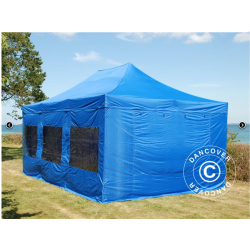 Flextents PRO 4x6m inkl 8st sidovggar