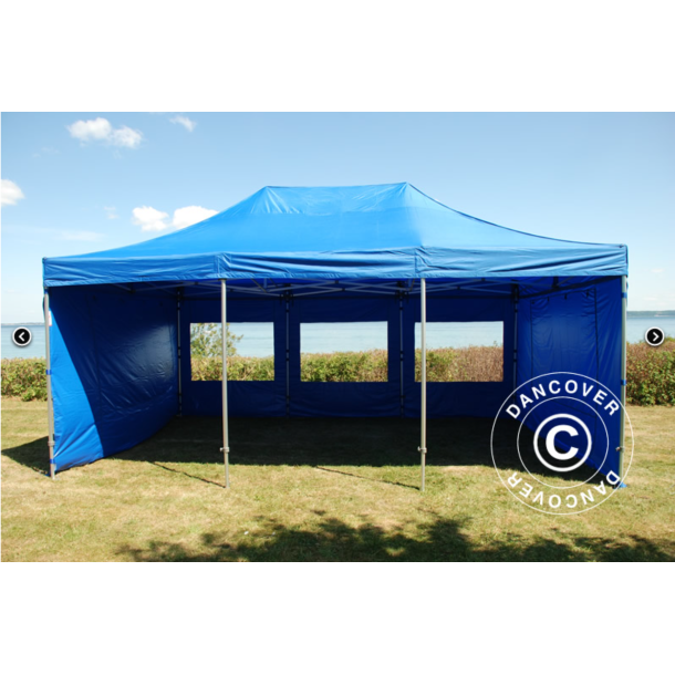 Flextents PRO 4x6m inkl 8st sidovggar