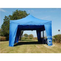 Flextents PRO 4x6m inkl 8st sidovggar