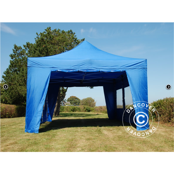 Flextents PRO 4x6m inkl 8st sidovggar