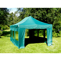 Flextents PRO 4x6m inkl 8st sidovggar