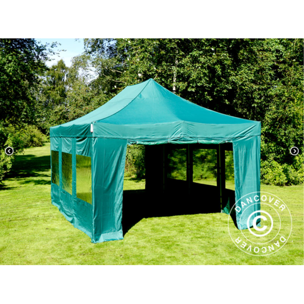 Flextents PRO 4x6m inkl 8st sidovggar