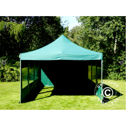 Flextents PRO 4x6m inkl 8st sidovggar