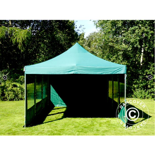 Flextents PRO 4x6m inkl 8st sidovggar