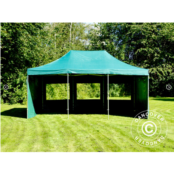 Flextents PRO 4x6m inkl 8st sidovggar