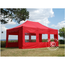 Flextents PRO 4x6m inkl 8st sidovggar