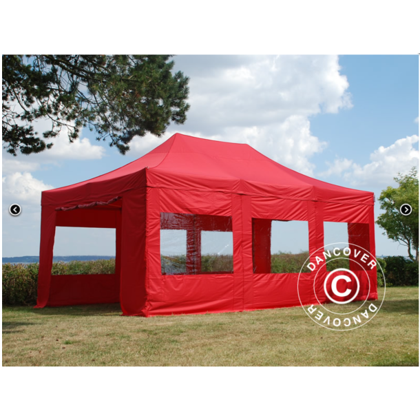 Flextents PRO 4x6m inkl 8st sidovggar