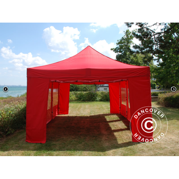 Flextents PRO 4x6m inkl 8st sidovggar