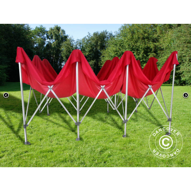 Flextents PRO 4x6m inkl 8st sidovggar