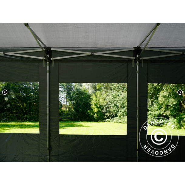 Flextents PRO 4x6m inkl 8st sidovggar