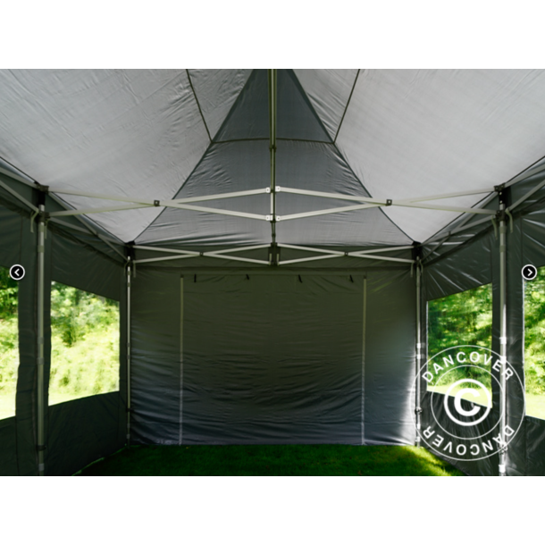 Flextents PRO 4x6m inkl 8st sidovggar