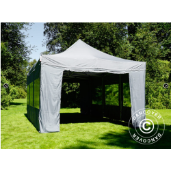 Flextents PRO 4x6m inkl 8st sidovggar