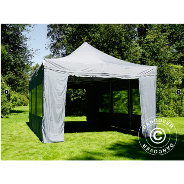 Flextents PRO 4x6m inkl 8st sidovggar