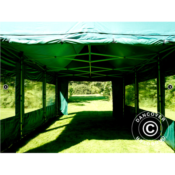 Flextents PRO 4x6m inkl 8st sidovggar