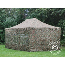 Flextents PRO 4x6m inkl 8st sidovggar