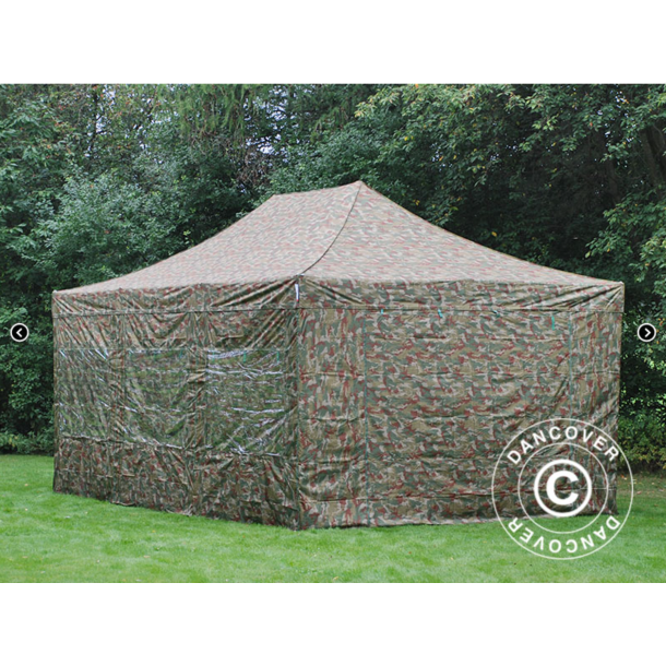 Flextents PRO 4x6m inkl 8st sidovggar