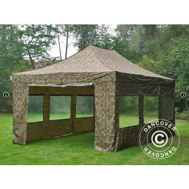 Flextents PRO 4x6m inkl 8st sidovggar