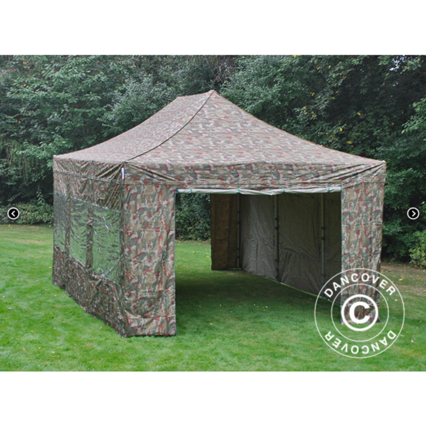 Flextents PRO 4x6m inkl 8st sidovggar