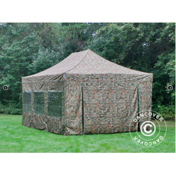 Flextents PRO 4x6m inkl 8st sidovggar