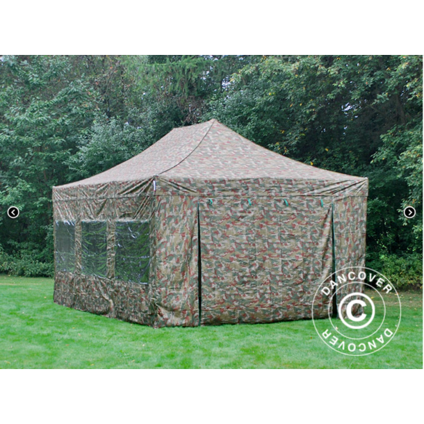 Flextents PRO 4x6m inkl 8st sidovggar