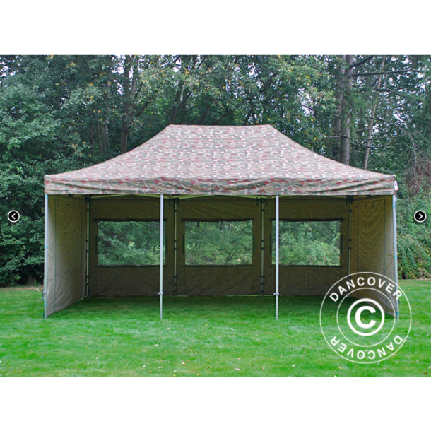 Flextents PRO 4x6m inkl 8st sidovggar