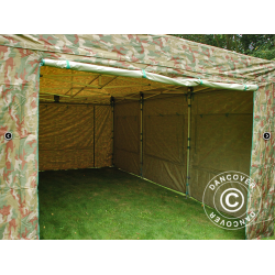 Flextents PRO 4x6m inkl 8st sidovggar