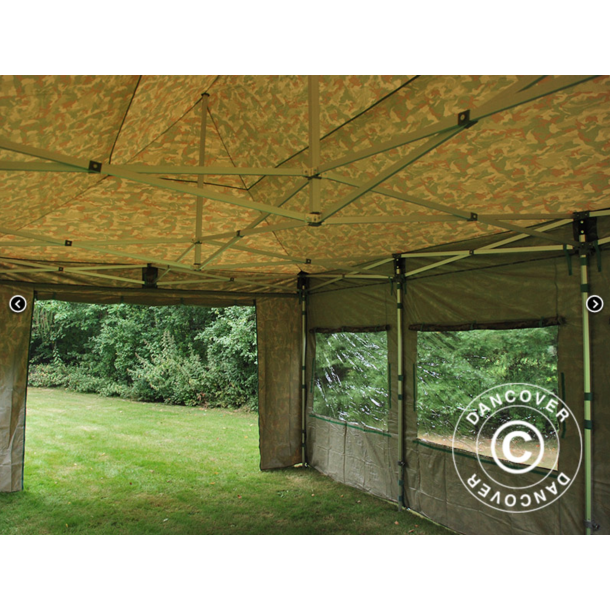 Flextents PRO 4x6m inkl 8st sidovggar