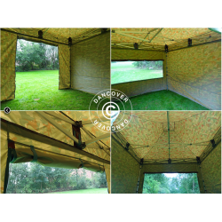 Flextents PRO 4x6m inkl 8st sidovggar