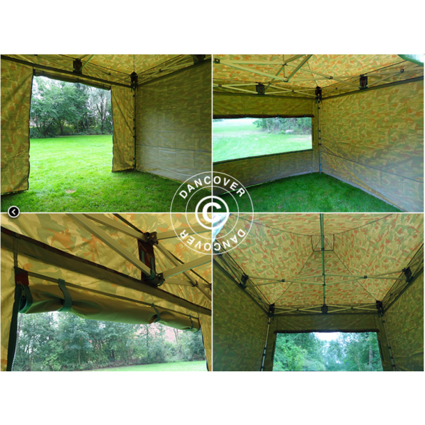 Flextents PRO 4x6m inkl 8st sidovggar