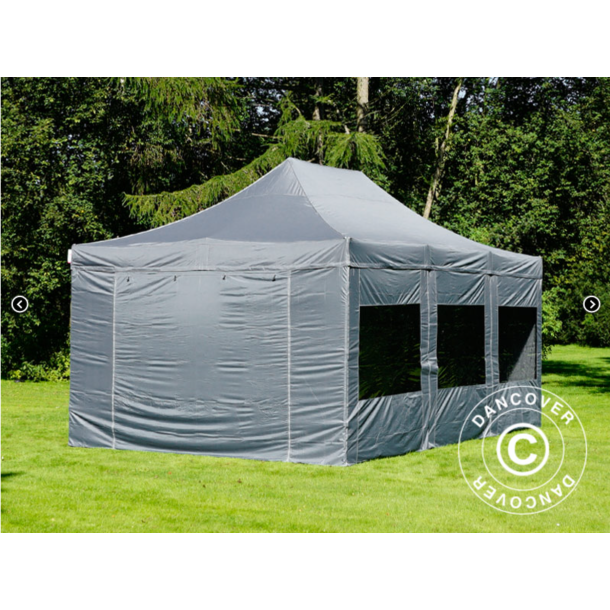 Flextents PRO 4x6m inkl 8st sidovggar