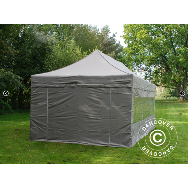 Flextents PRO 4x6m inkl 8st sidovggar